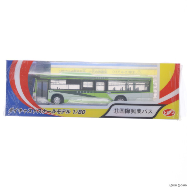 [MDL]フェイスフルバスシリーズ No.11 1/80 国際興業バス(ライムグリーン) 完成品 ミニカー トレーン