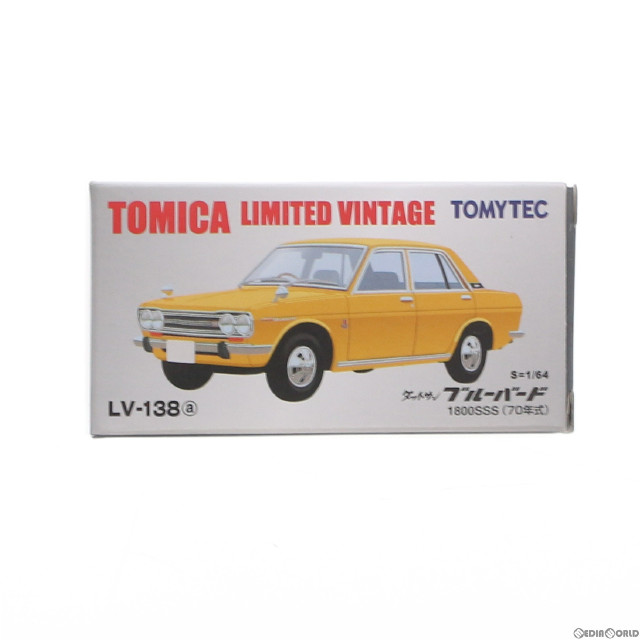 [MDL]トミカリミテッドヴィンテージ 1/64 TLV-138a ブルーバード 1800SSS (ブラウン) 完成品 ミニカー(273707) TOMYTEC(トミーテック)