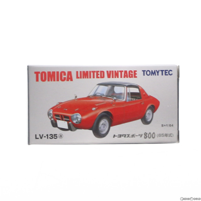 [MDL]トミカリミテッドヴィンテージ 1/64 TLV-135a トヨタ スポーツ800 (レッド) 完成品 ミニカー(271451) TOMYTEC(トミーテック)