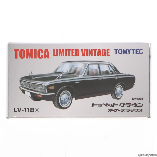 [MDL]トミカリミテッドヴィンテージ 1/64 TLV-118a クラウン オーナーデラックス 黒 完成品 ミニカー(229834) TOMYTEC(トミーテック)