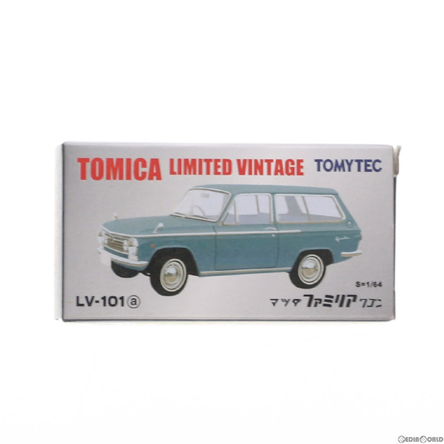 [MDL]トミカリミテッドヴィンテージ 1/64 TLV-101a マツダ ファミリア ワゴン(ブルー) 完成品 ミニカー(227694) TOMYTEC(トミーテック)