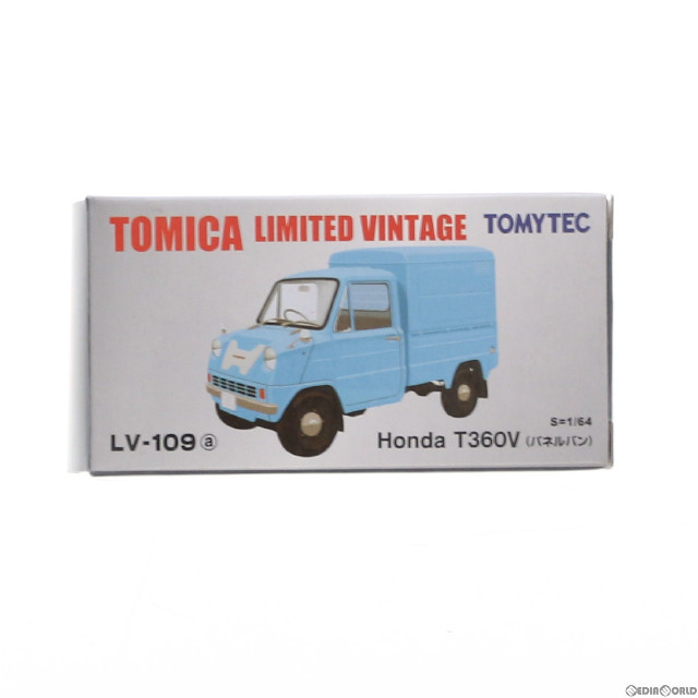 [MDL]トミカリミテッドヴィンテージ 1/64 TLV-109a Honda T360パネルバン(スカイブルー) 完成品 ミニカー(228585) TOMYTEC(トミーテック)