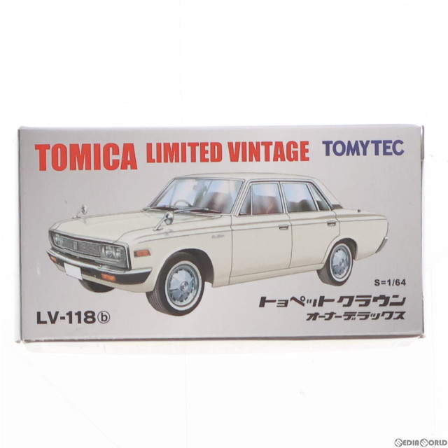 [MDL]トミカリミテッドヴィンテージ 1/64 TLV-118b クラウン オーナーデラックス 白 完成品 ミニカー(229841) TOMYTEC(トミーテック)