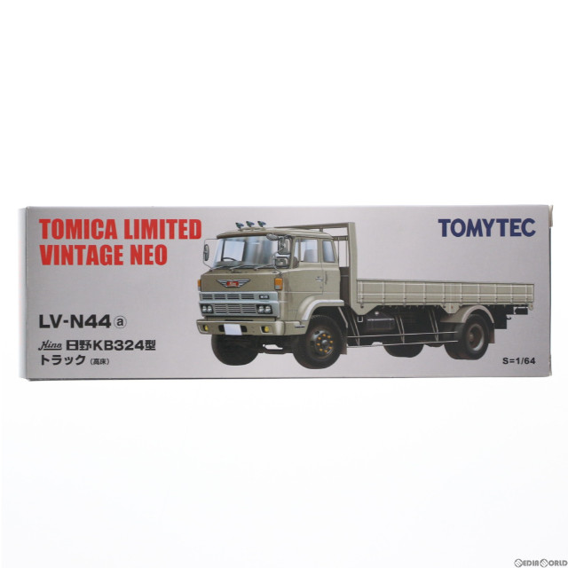 [MDL]トミカリミテッドヴィンテージNEO 1/64 TLV-N44a 日野 KB324型 トラック 高床(グレー) 完成品 ミニカー(226871) TOMYTEC(トミーテック)