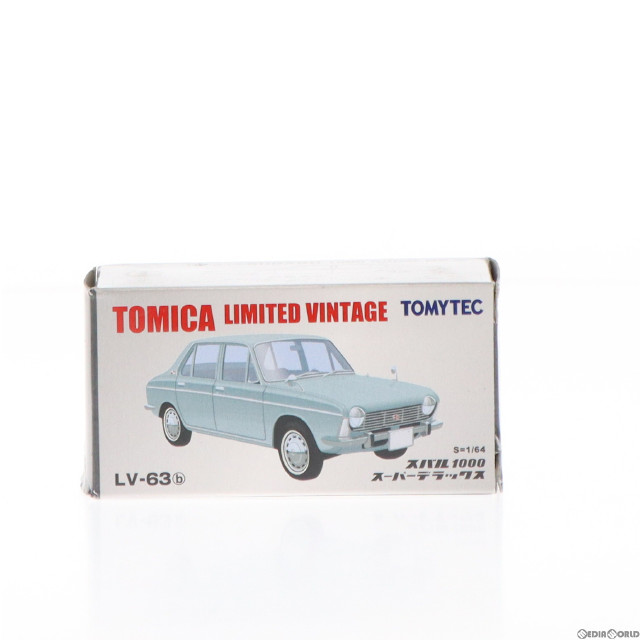 [MDL]トミカリミテッドヴィンテージ 1/64 TLV-63b スバル 1000 スーパーデラックス(グレー) 完成品 ミニカー(217121) TOMYTEC(トミーテック)