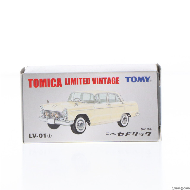 [MDL]トミカリミテッドヴィンテージ 1/64 TLV-01f 日産 セドリック(アイボリー) 完成品 ミニカー(205456) TOMYTEC(トミーテック)