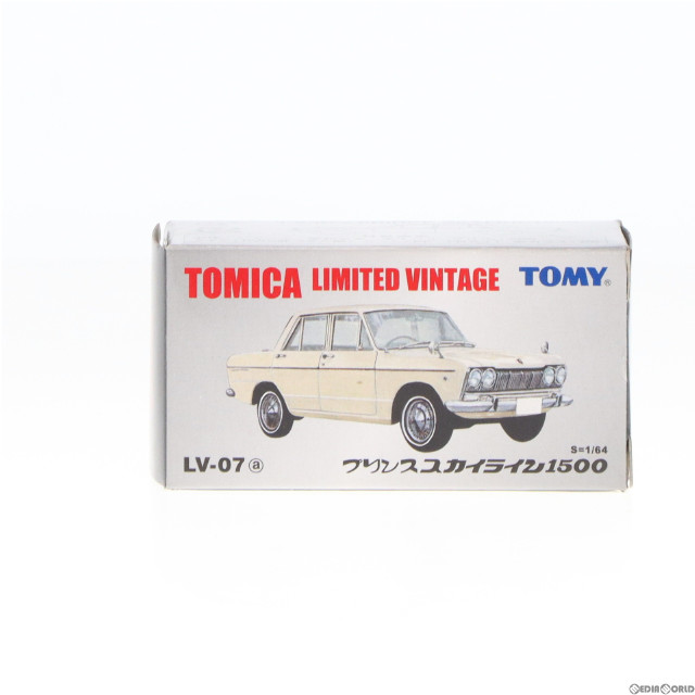 [MDL]トミカリミテッドヴィンテージ 1/64 TLV-07a プリンス スカイライン 1500(ホワイト) 完成品 ミニカー(205555) TOMYTEC(トミーテック)