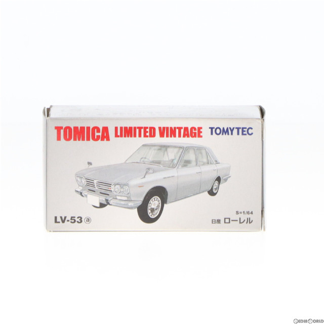 [MDL]トミカリミテッドヴィンテージ 1/64 LV-53a 日産 ローレル(シルバー) 完成品 ミニカー( 213536) TOMYTEC(トミーテック)