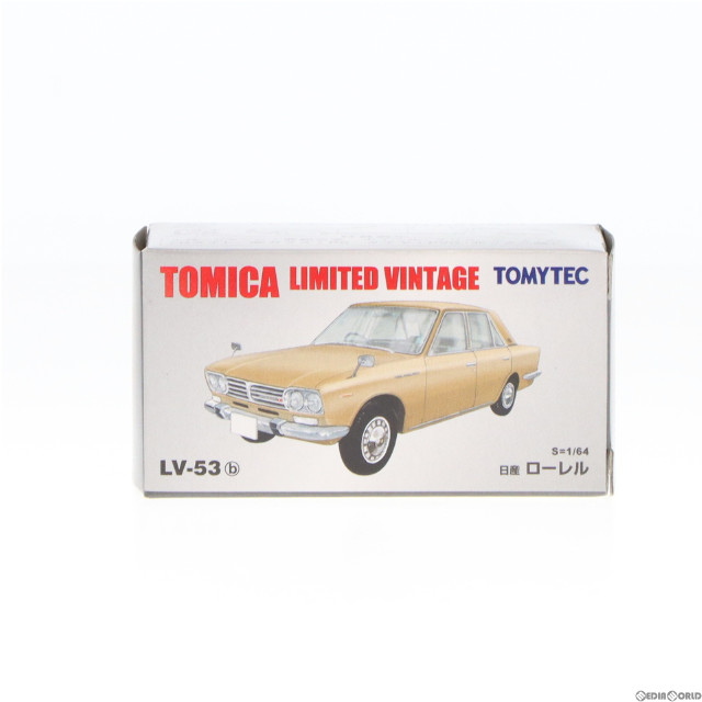 [MDL]トミカリミテッドヴィンテージ 1/64 TLV-53b 日産 ローレル(ベージュ) 完成品 ミニカー(213543) TOMYTEC(トミーテック)