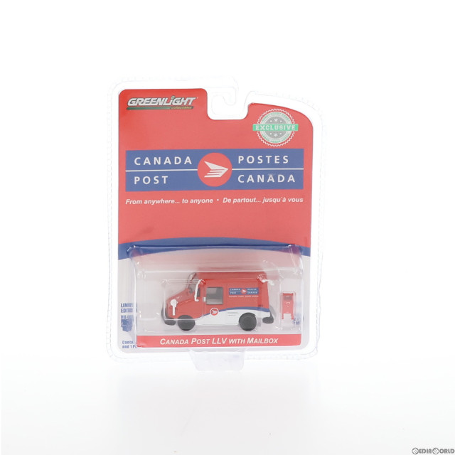 [MDL]1/64 Canada Post Long-Life Postal Delivery Vehicle `LLV` with Mailbox 完成品 ミニカー(29889) GREENLIGHT(グリーンライト)