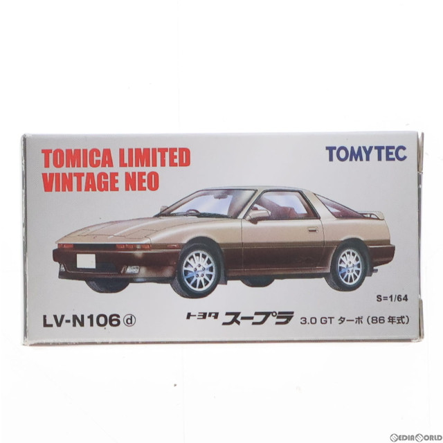 [MDL]トミカリミテッドヴィンテージ NEO 1/64 TLV-N106d スープラ 3.0GT(ベージュ) 完成品 ミニカー(278979) TOMYTEC(トミーテック)