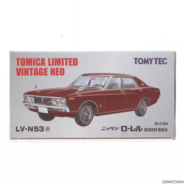 [MDL]トミカリミテッドヴィンテージ NEO 1/64 TLV-N53a 日産ローレル 2000SGX(茶) 完成品 ミニカー(229070) TOMYTEC(トミーテック)