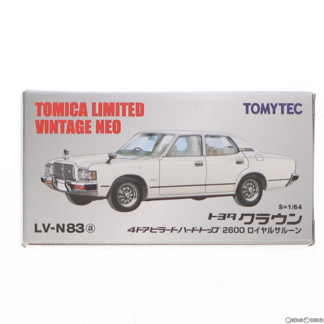 [MDL]トミカリミテッドヴィンテージ NEO 1/64 TLV-N83a トヨタ クラウン 2600ロイヤルサルーン(ホワイト) 完成品 ミニカー(251392) TOMYTEC(トミーテック)
