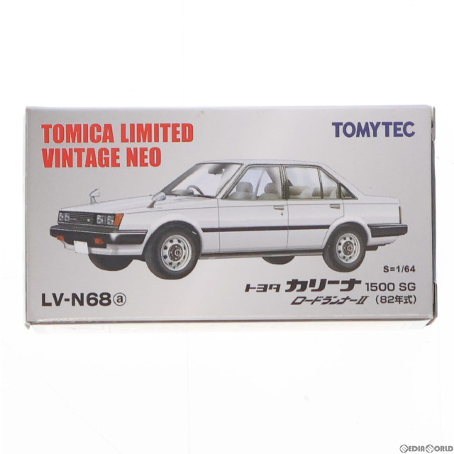 [MDL]トミカリミテッドヴィンテージ NEO 1/64 TLV-N68a カリーナ ロードランナーII 白 82年式 完成品 ミニカー(243847) TOMYTEC(トミーテック)