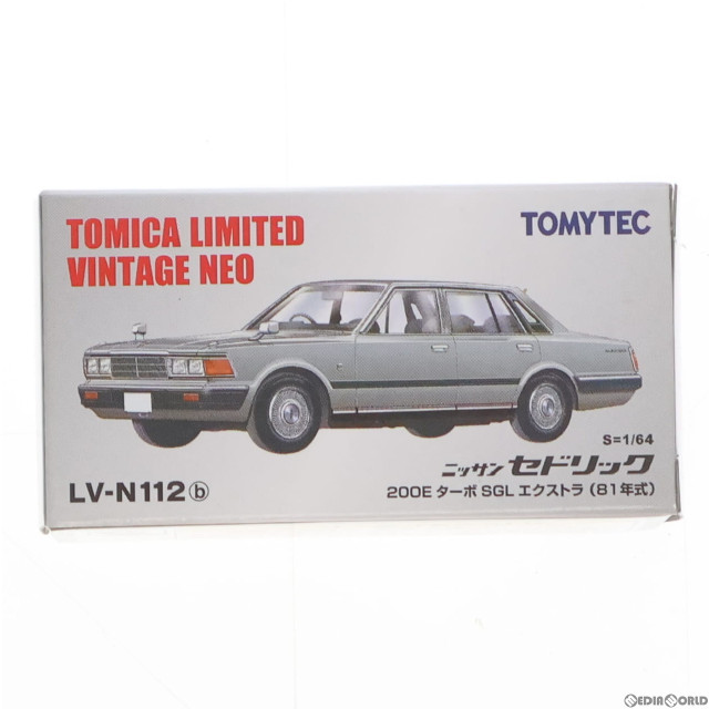 [MDL]トミカリミテッドヴィンテージ NEO 1/64 TLV-N112b セドリック 200EターボSGL(シルバー) 完成品 ミニカー(277774) TOMYTEC(トミーテック)