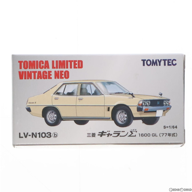 [MDL]トミカリミテッドヴィンテージ NEO 1/64 TLV-N103b 三菱 ギャランΣ 1600GSR(ベージュ) 完成品 ミニカー(276388) TOMYTEC(トミーテック)