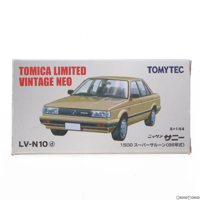 [MDL]トミカリミテッドヴィンテージ NEO 1/64 TLV-N10d サニー1500 スーパーサルーン(ゴールド) 完成品 ミニカー(265429) TOMYTEC(トミーテック)