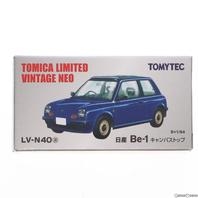 [MDL]トミカリミテッドヴィンテージ 1/64 TLVN40a 日産Be-1キャンバス(青) 完成品 ミニカー(225614) TOMYTEC(トミーテック)