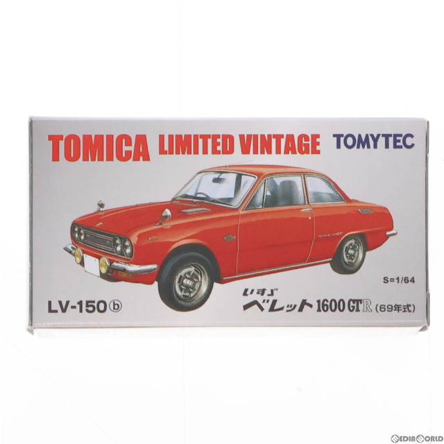 [MDL]トミカリミテッドヴィンテージ 1/64 TLV-150b ベレット1600GTR(レッド) 完成品 ミニカー(276425) TOMYTEC(トミーテック)