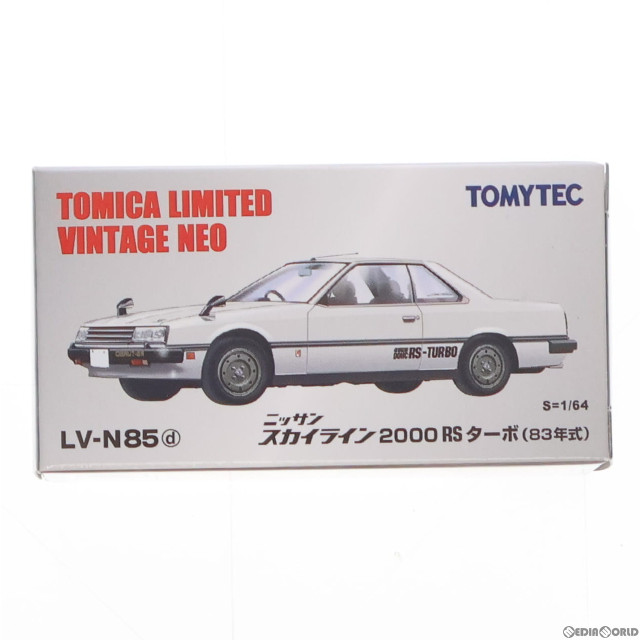 [MDL]トミカリミテッドヴィンテージ NEO 1/64 TLV-N85d 日産スカイラインRSターボ(ホワイト) 完成品 ミニカー(253877) TOMYTEC(トミーテック)