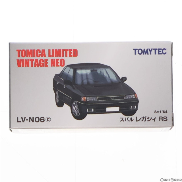 [MDL]トミカリミテッドヴィンテージ NEO 1/64 LV-N06c スバル レガシィRS(ブラックメタリック) 完成品 ミニカー(227793) TOMYTEC(トミーテック)