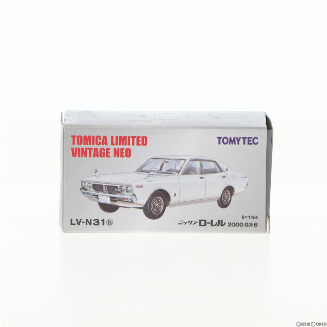 [MDL]トミカリミテッドヴィンテージ NEO 1/64 TLV-N31b 日産ローレル 2000GX-6(白) 完成品 ミニカー(229049) TOMYTEC(トミーテック)