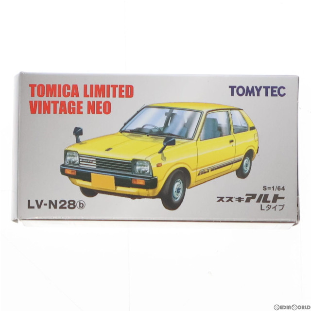 [MDL]トミカリミテッドヴィンテージ NEO 1/64 TLV-N28b スズキ アルト Lタイプ(イエロー) 完成品 ミニカー(224921) TOMYTEC(トミーテック)