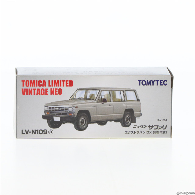 [MDL]トミカリミテッドヴィンテージ NEO 1/64 TLV-N109a 日産サファリ エクストラバンDX (シルバー) 完成品 ミニカー(276807) TOMYTEC(トミーテック)