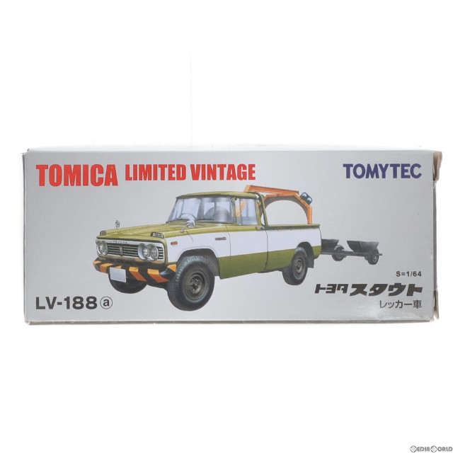 [MDL]トミカリミテッドヴィンテージ LV-188a トヨタ スタウト レッカー車(グリーン) 1/64 完成品 ミニカー(311959) TOMYTEC(トミーテック)