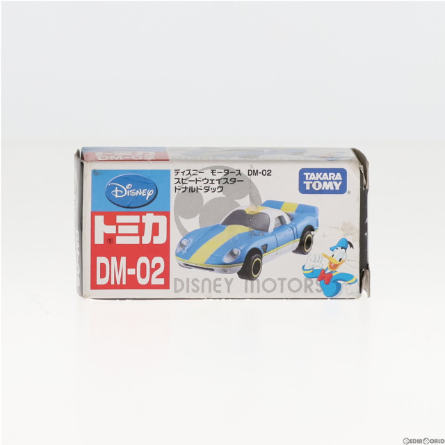 [MDL]ディズニーモータース DM-02 スピードウェイスター ドナルドダック(ブルー×イエロー) 完成品 ミニカー タカラトミー