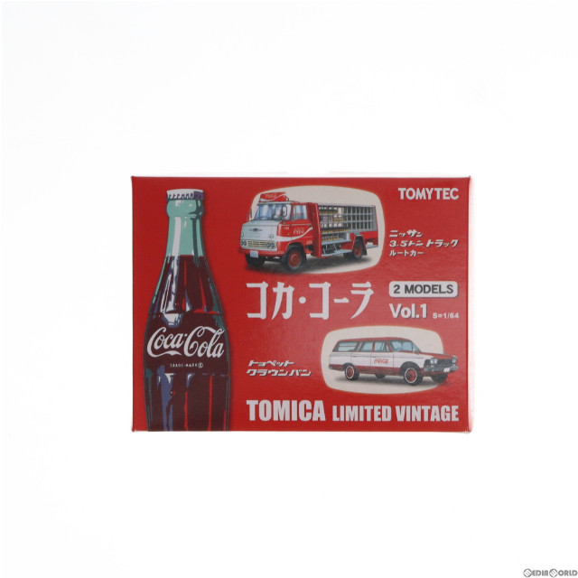 [MDL]トミカリミテッドヴィンテージ コカ・コーラ 2MODELS Vol.1 1/64 完成品 ミニカー(225874) TOMYTEC(トミーテック)