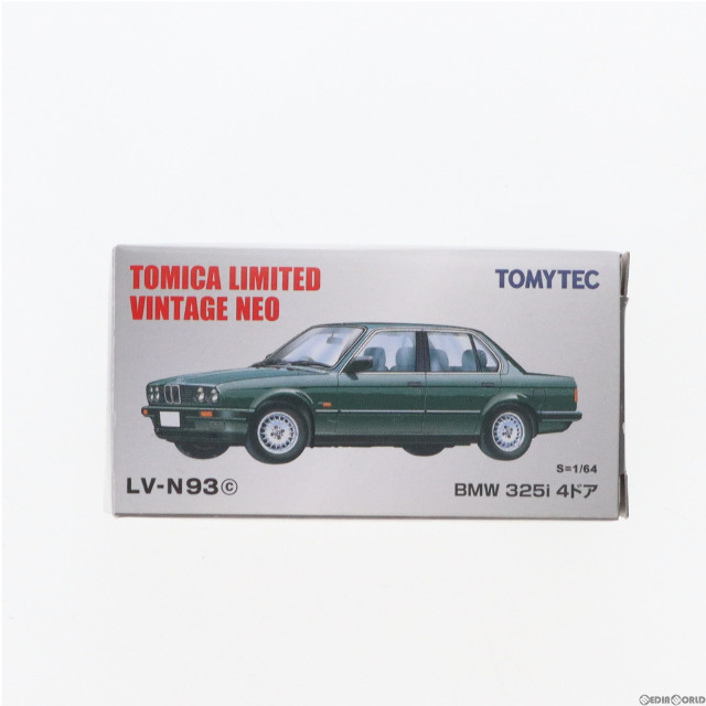 [MDL]トミカリミテッドヴィンテージ NEO TLV-N93c BMW325i 4ドアセダン(グレー) 1/64 完成品 ミニカー(278283) TOMYTEC(トミーテック)