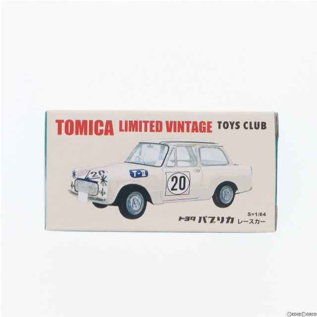 [MDL]トミカリミテッドヴィンテージ TOYS CLUB トヨタ パブリカ レースカー #20(ホワイト) 1/64 完成品 ミニカー TOMYTEC(トミーテック)/トーイズ
