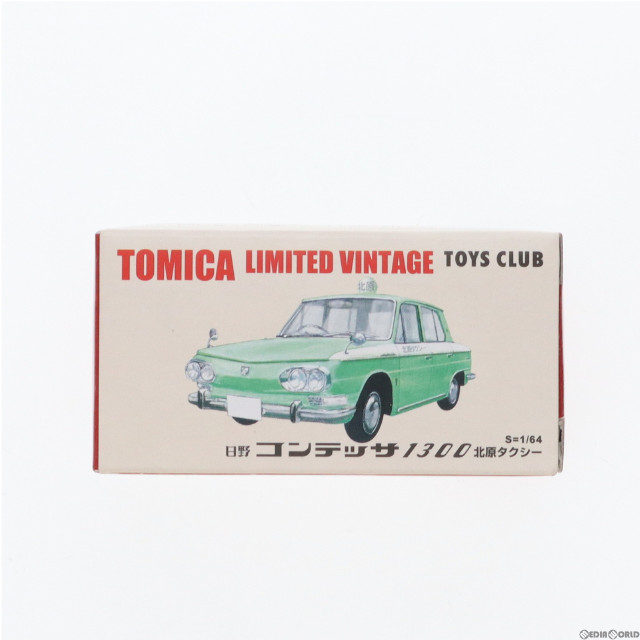 [MDL]トミカリミテッドヴィンテージ TOYS CLUB 日野 コンテッサ1300 北原タクシー(ライムグリーン) 1/64 完成品 ミニカー TOMYTEC(トミーテック)/トーイズ