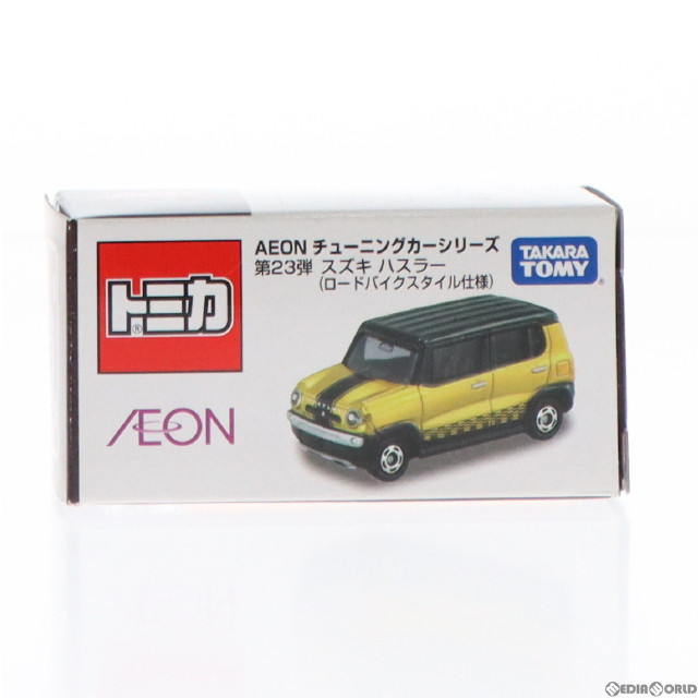 [MDL]イオン限定 トミカ AEON チューニングカーシリーズ 第23弾 スズキ ハスラー ロードバイクスタイル仕様(ゴールド×ブラック) 1/58 完成品 ミニカー タカラトミー