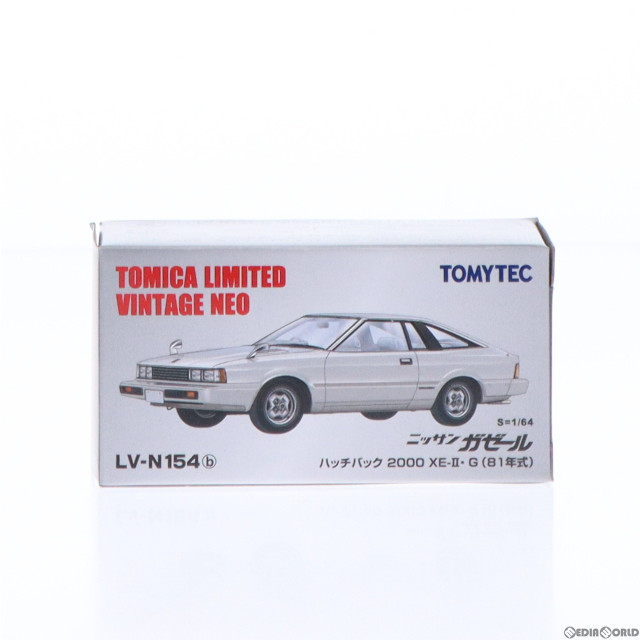 [MDL]トミカリミテッドヴィンテージ NEO TLV-N154b 日産ガゼールXE-II・G(シルバー) 1/64 完成品 ミニカー(282990) TOMYTEC(トミーテック)