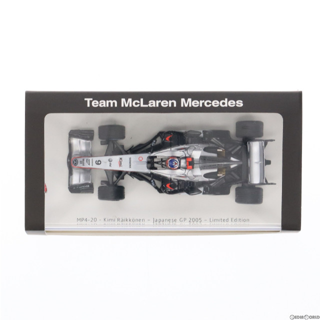 [MDL]1/43 マクラーレン MP4-20 2005年日本GP 優勝 #9 キミ・ライコネン 完成品 ミニカー(VMM1376) Spark(スパーク)