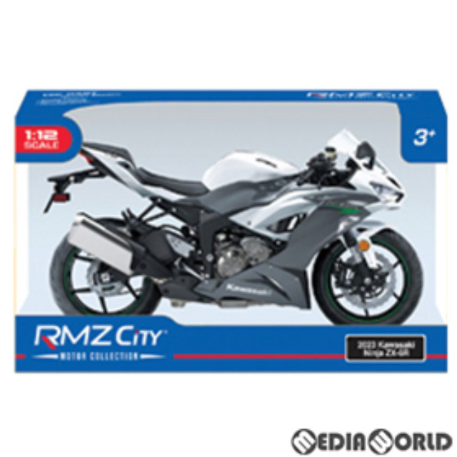 [MDL]1/12 ダイキャストモーターサイクル 2023 Kawasaki Ninja ZX-6R グレー 完成品 ミニカー 童友社