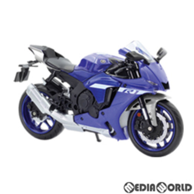 [MDL]1/12 ダイキャストモーターサイクル 2022 Yamaha YZF-R1 青 完成品 ミニカー 童友社