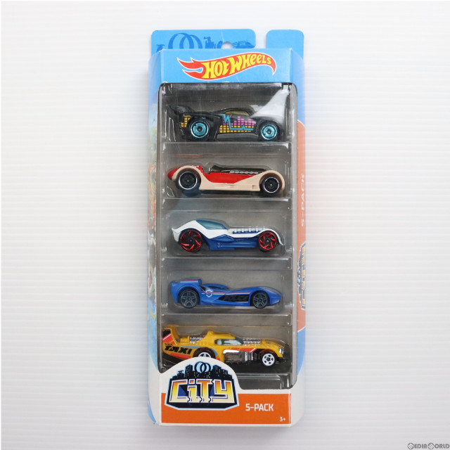 [MDL]Hot Wheels(ホットウィール) 1/64 CITY(5台セット) 完成品 ミニカー(GHP56) Mattel(マテル)