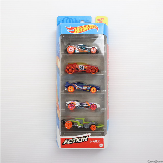 [MDL]Hot Wheels(ホットウィール) 1/64 ACTION(5台セット) 完成品 ミニカー(GHP64) Mattel(マテル)