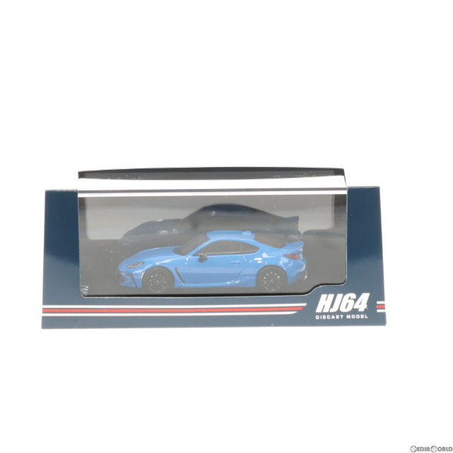 [MDL]1/64 トヨタ GR86 RZ 純正オプションリアスポイラー(ブライトブルー) 完成品 ミニカー(HJ644048BL) ホビージャパン