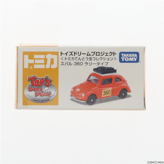 [MDL]トイズドリームプロジェクト限定 トミカ てんとう虫コレクション 1/50 スバル 360 ラリータイプ(レッド×ホワイト) 完成品 ミニカー タカラトミー