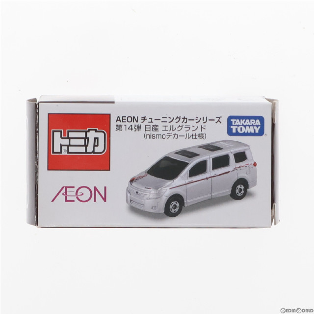 [MDL]イオン限定 トミカ AEON チューニングカーシリーズ 第14弾 1/64 日産 エルグランド nismoデカール仕様(シルバー) 完成品 ミニカー タカラトミー