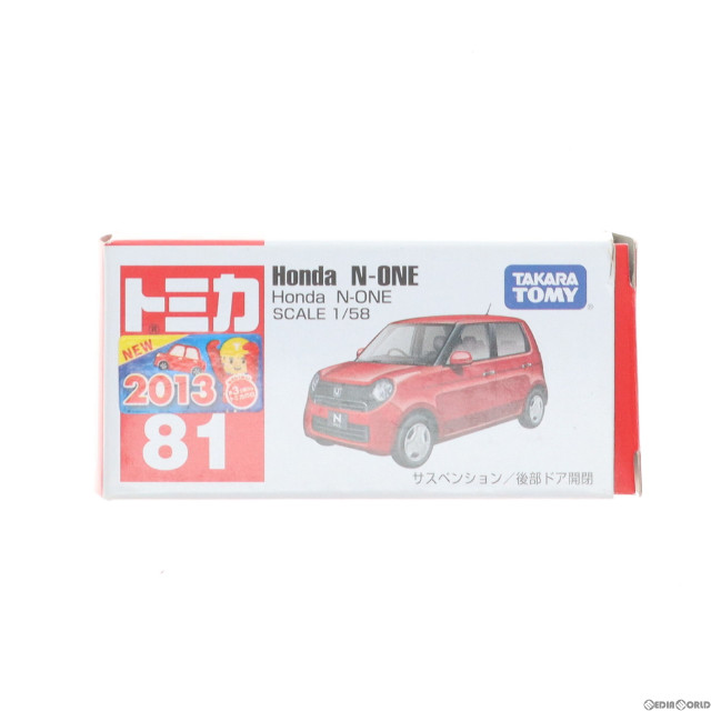 [MDL]トミカ No.81 1/58 Honda(ホンダ) N-ONE(レッド/赤箱) 完成品 ミニカー タカラトミー