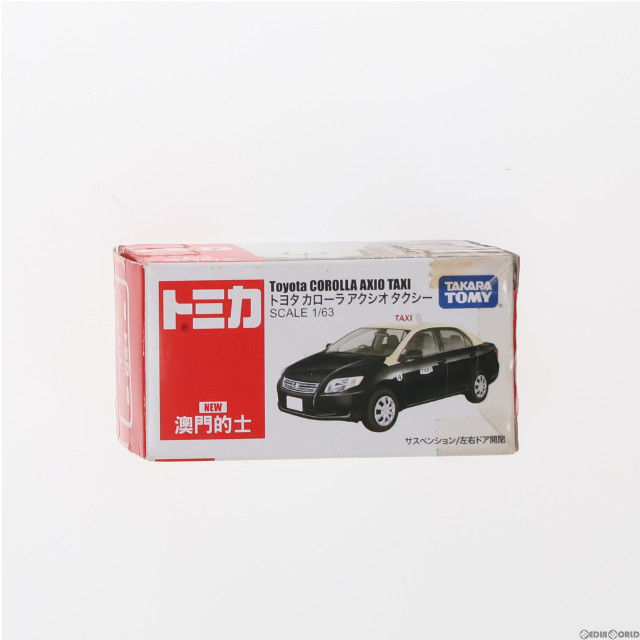 [MDL]トミカ 1/64 2012 トヨタカローラ アクシオ マカオタクシー 香港スペシャルエディション 完成品 ミニカー タカラトミー