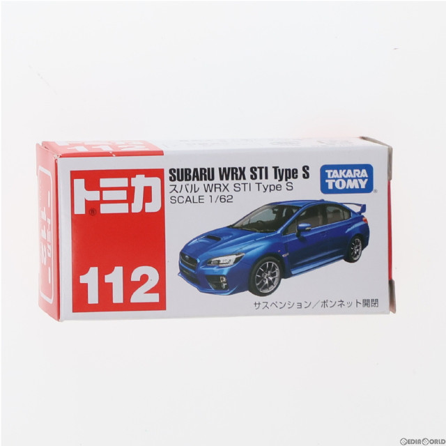 [MDL]トミカ No.112 スバル WRX STI Type S 完成品 ミニカー タカラトミー