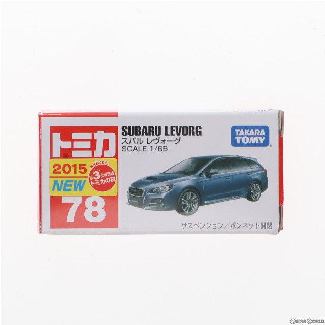 [MDL]トミカ No.78 1/65 スバル レヴォーグ(ネイビー/赤箱) 完成品 ミニカー タカラトミー