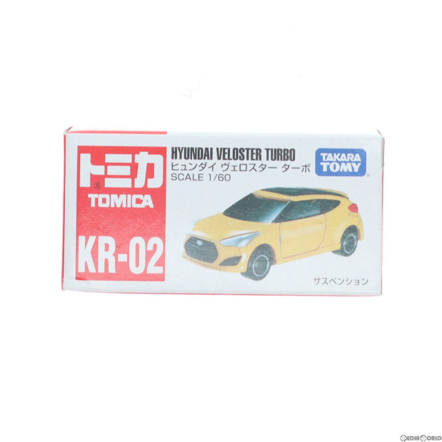 [MDL]トミカ KR-02 1/60 ヒュンダイ ヴェロスター ターボ(イエロー) 完成品 ミニカー タカラトミー