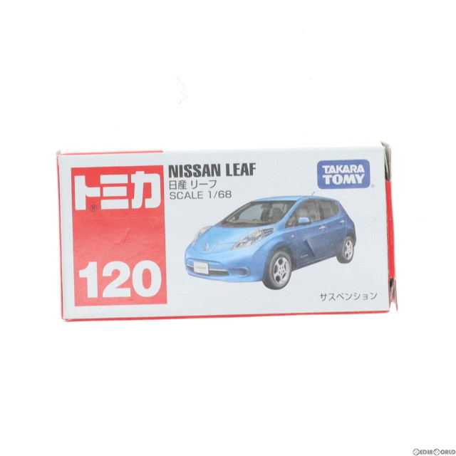 [MDL]トミカ No.120 1/68 日産 リーフ(ブルー/赤箱) 完成品 ミニカー タカラトミー